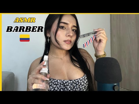 Asmr Barberia Colombiana MUY SUAVE ♡