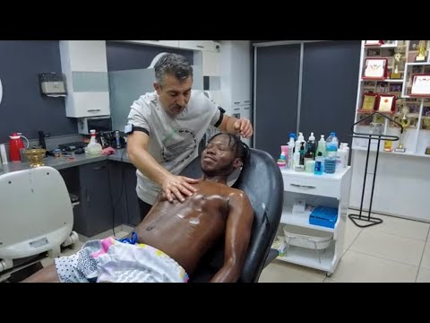 THE POWER OF ASMR MASSAGE ! LOTS OF OIL BODY MASSAGE!
