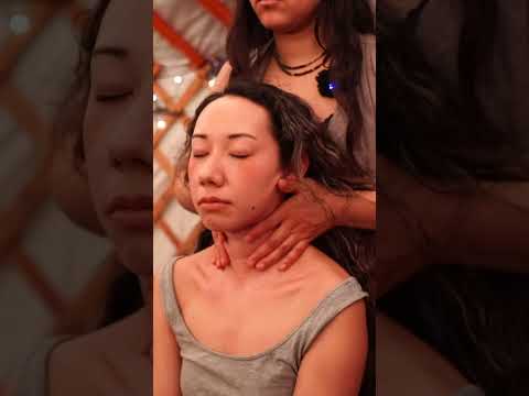 Part 2 | Head and Neck Massage ASMR with Sister #asmr #relax #asmrvideo #relaxing #asmrsounds