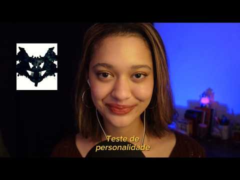 ASMR Teste de Personalidade (perguntas, voz suave, atenção pessoal)