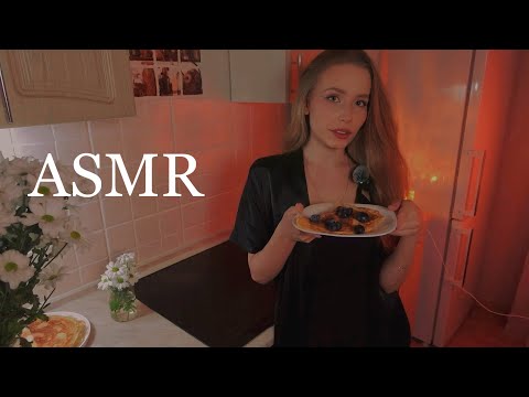 АСМР ГОТОВИМ БЛИНЧИКИ 🥞 | ASMR COOKING PANCAKES 🔥