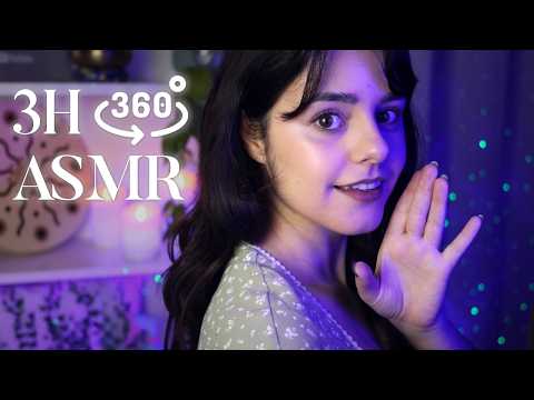 3H All Around You ANTICIPATORY ASMR 🌙 Eyes Closed for SLEEP!