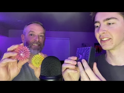 Trying to give you ASMR Tingles with my DAD