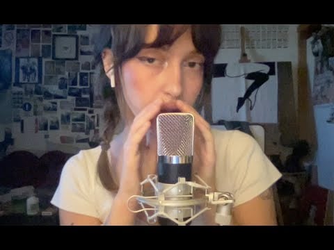 First time trying ASMR!!! english version:) close up clicky whisper ramble
