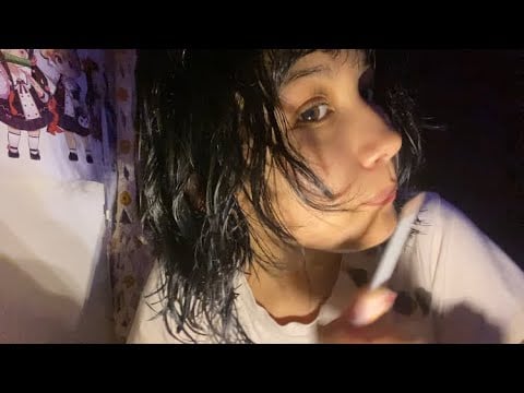 mi primer asmr maquillandote un poco rapido 💆‍♀️💆