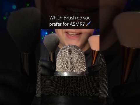 Which Brush do you prefer for ASMR? 🖌️🩷 #asmr