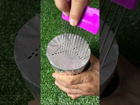 Fork & Foil Paper ASMR: Instant Relaxation 😴🥰 #shorts #asmr #oddlysatisfying