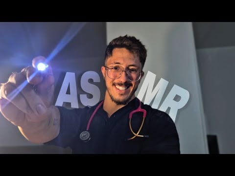 ASMR | POV: hora de SER CUIDADO pelo MÉDICO mais GENTIL 🩺💙