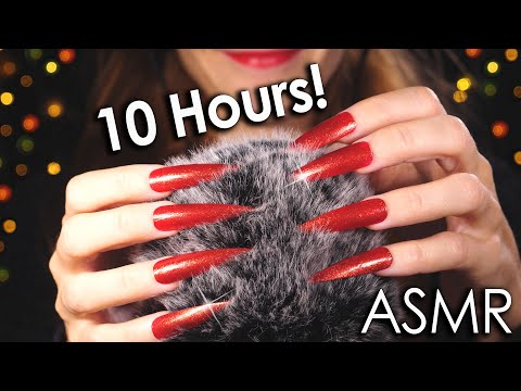 [10 Hours No Talking ASMR] Deep Brain Massage & Scratching to Fall Asleep