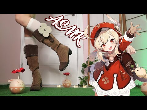 ASMR Klee is walking around you while you sleep 👠