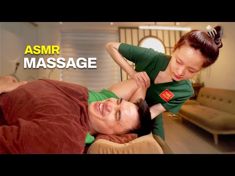 ASMR Sleep and Relaxation with Vietnamese Full Body Massage! 🇻🇳✨