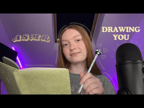 asmr ～ i draw you because you look amazing !!