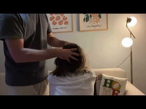Hair Massage ASMR 💆 │ Hair Scalp Scratching │Quick Finger Moves 15 Minutes Long