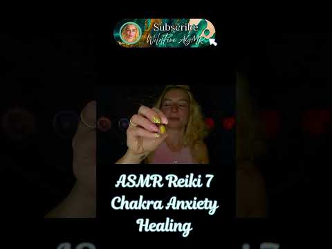 ASMR SLEEP TINGLES 7 CHAKRA HEALING CLAWING ANXIETY FULL BODY RELAXATION #shorts  #asmr