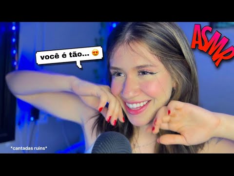 FLERTANDO EM ASMR COM VOCÊ