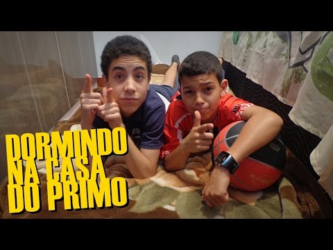 DORMINDO NA CASA DO PRIMO - Diário do Lipe (Ep.1)