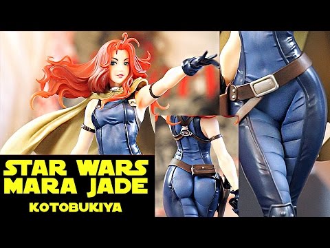 ASMR Toy Tingles #4, Star Wars Mara Jade Kotobukiya Bishoujo Statue Unboxing 3D Soft Spoken Binaural