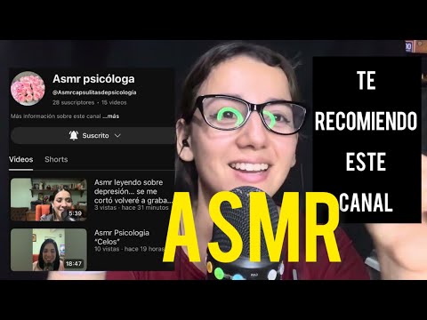 ASMR SIN ANUNCIOS PATROCINADO SUSURROS SEMI INAUDIBLES @Asmrcapsulitasdepsicología