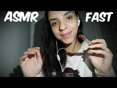 ASMR- FAST & AGRESSIVE para você relaxar e dormir.