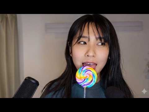 【ASMR】ペロペロキャンディ咀嚼音🍭ペロペロ・カリカリ癒しのEating Sounds