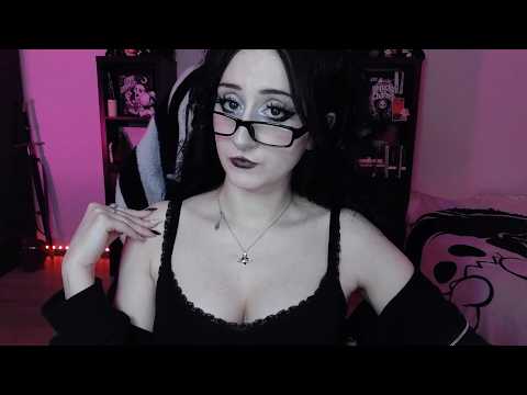 ASMR ✞ Goth mommy opens up to you