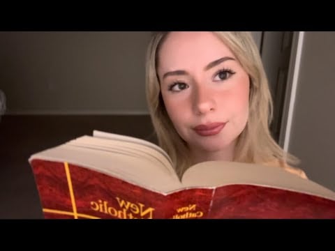 asmr reading the bible for faith and strength 🙏🏼🕊️