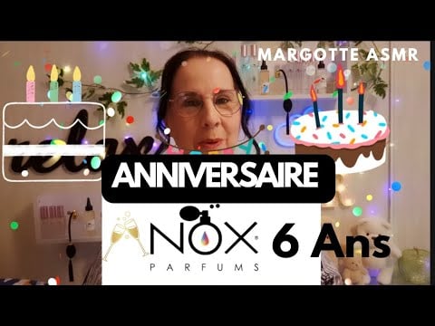 Asmr français,  Anniversaire 🎂 NOX a 6 Ans.     Promotions spéciales.... voir dans la description.