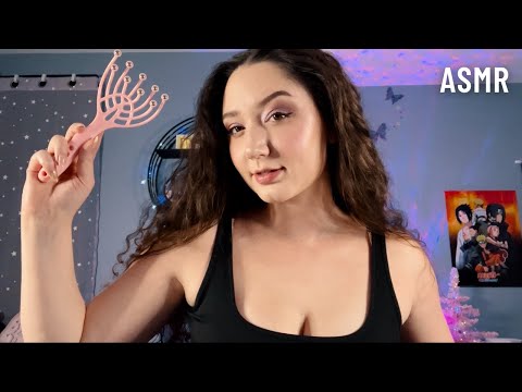 ASMR Fast & Aggressive Head & Shoulder Massage *Personal Attention*