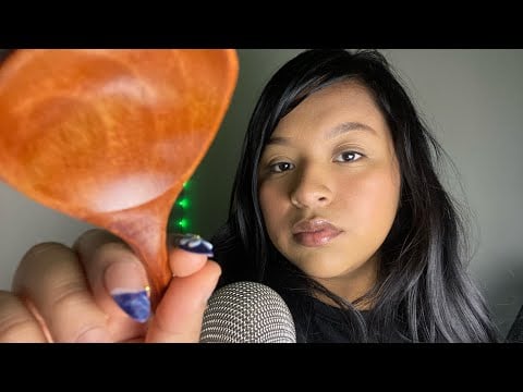 ASMR scooping you with a wooden spoon then eating you *mouth sounds*👩‍🍳