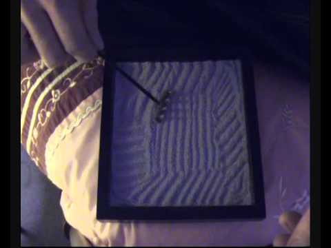 ASMR ~ Zen Garden Whisper (blue sand) ~ Mrheadtingles