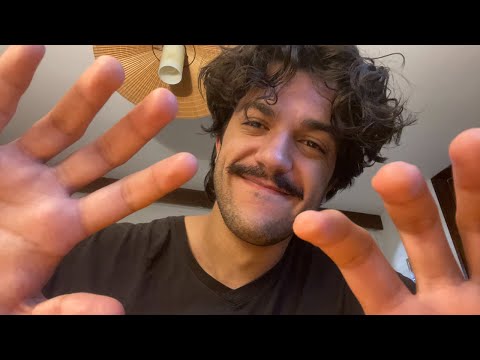 ASMR Book Tapping & Hand Sounds (lofi, fast & aggressive)