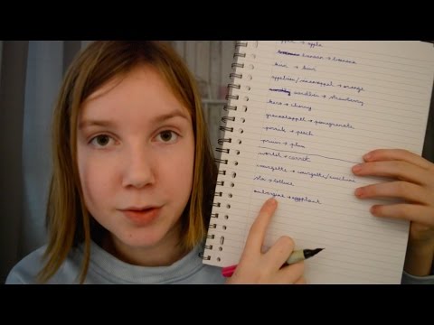 ASMR: Dutch teacher (part 3)~soft spoken