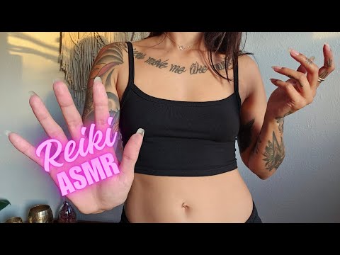 Reiki ASMR sunset energy l finger fluttering l hand movements l hypnotic l lofi l relaxing