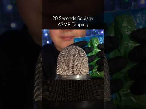 20 Seconds Squishy Tapping! 🩵 #asmr