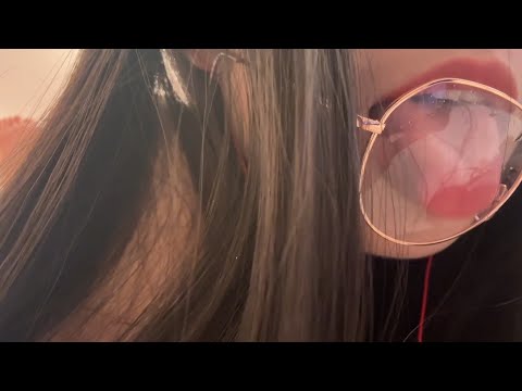 ASMR|Trigger Tone - Mascara Brush and Clean Glasses#asmrvideo #glass #asmr