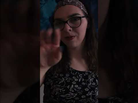 You're Safe To Drift Off Now 😴 #ASMR #HandMovements #UpClose
