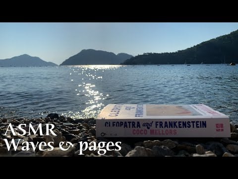 ASMR 🌙 Waves & pages - Water, wind and paper sounds (no talking)
