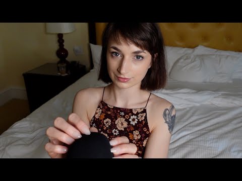 ASMR | Mic scratching, nail tapping, whisper ramble ✨