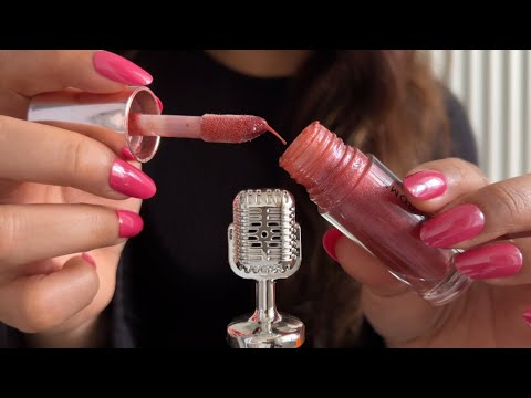 [ASMR] Mini Retro Microphone🎙️Tapping & Scratching Triggers