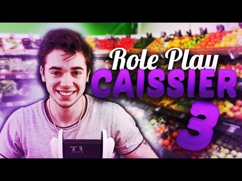 👚 ASMR : Caissier 3 Role play ( jeux de rôle ) 👚