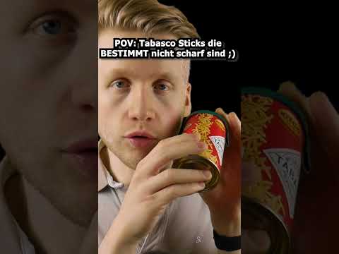 ASMR - POV: Tabasco Sticks die bestimmt nicht scharf sind! #shorts #asmr #roleplay #deutscheasmr