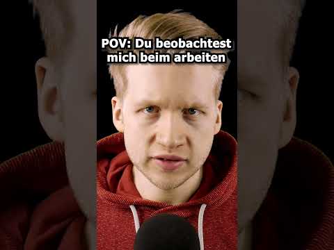ASMR - POV: Du beobachtest mich beim arbeiten #shorts #asmr #roleplay #deutscheasmr