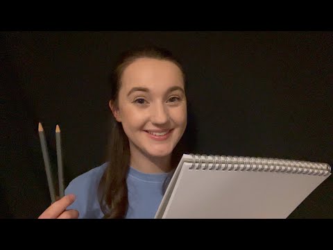 asmr sketching you roleplay