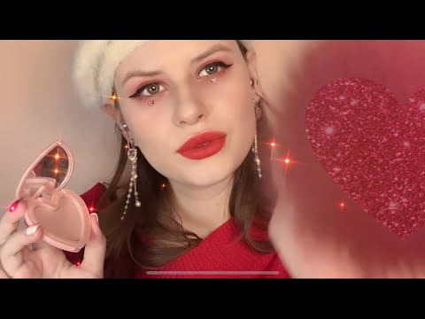 asmr te maquillo para San Valentín ❤️cupido se durmió ( #asmrenespañol)