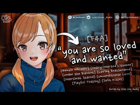 You are enough, my love [Heavy-hearted listener] | ASMR GF RP