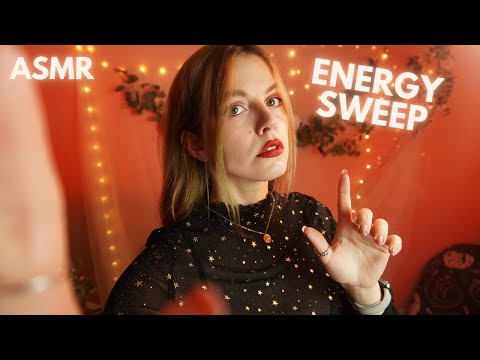 ASMR WITCH CLEANS YOUR ENERGY hand sweeping