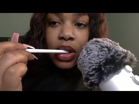 ASMR | Spit Painting Monday 💦 | brieasmr