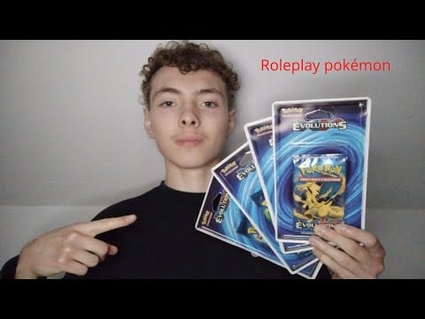 ASMR FR : Roleplay vendeur de booster pokémon