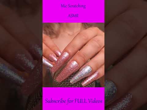 ASMR Mic Scratching without Cover ❤️ #asmr #shorts