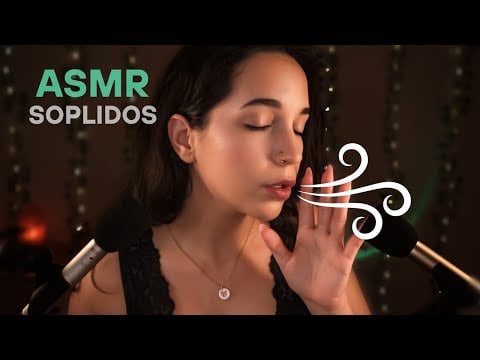 ASMR Soplidos en los orejitas con ECO | Gentle Ear Blowing